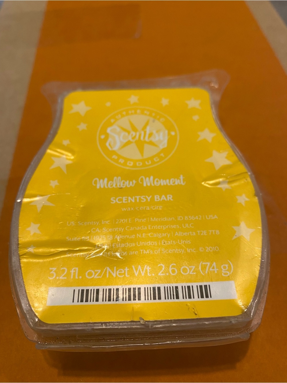 Scentsy Mellow Moment Wax Melt Bar-8